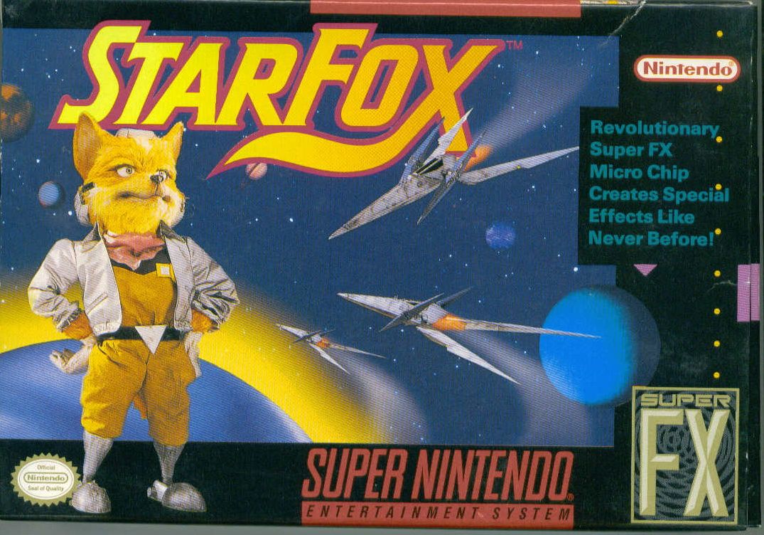 Star Fox box art for Super Famicom